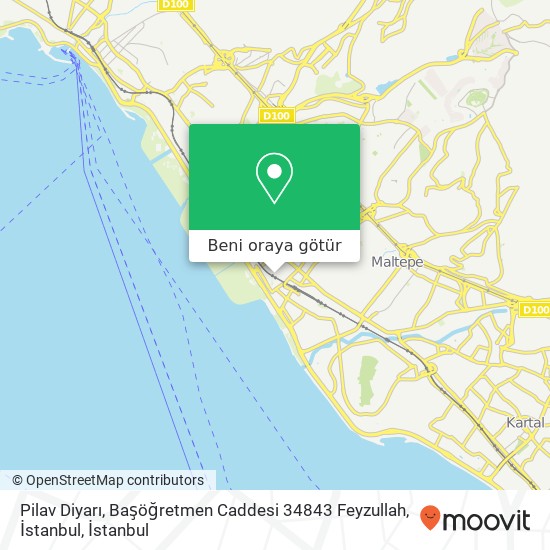 Pilav Diyarı, Başöğretmen Caddesi 34843 Feyzullah, İstanbul harita