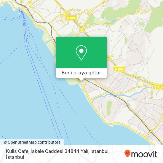 Kulis Cafe, İskele Caddesi 34844 Yalı, İstanbul harita