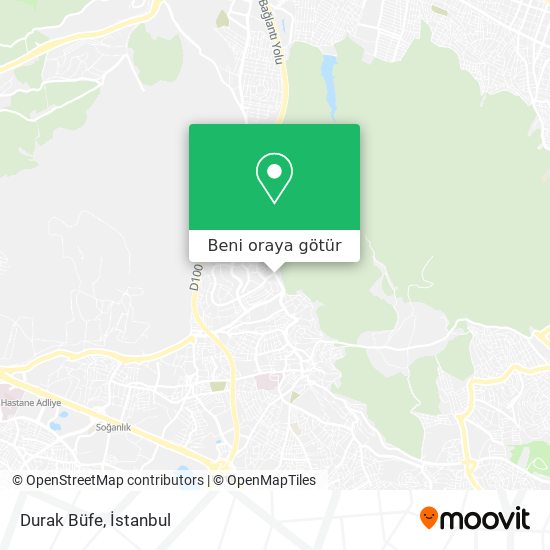 Durak Büfe harita