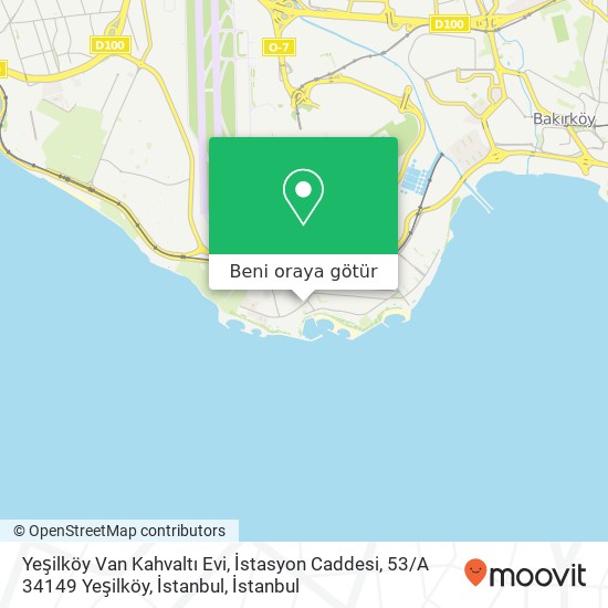 Yeşilköy Van Kahvaltı Evi, İstasyon Caddesi, 53 / A 34149 Yeşilköy, İstanbul harita