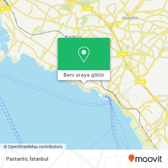 Pastarito, Plaj Yolu Sokak, 25 34740 Suadiye, İstanbul harita