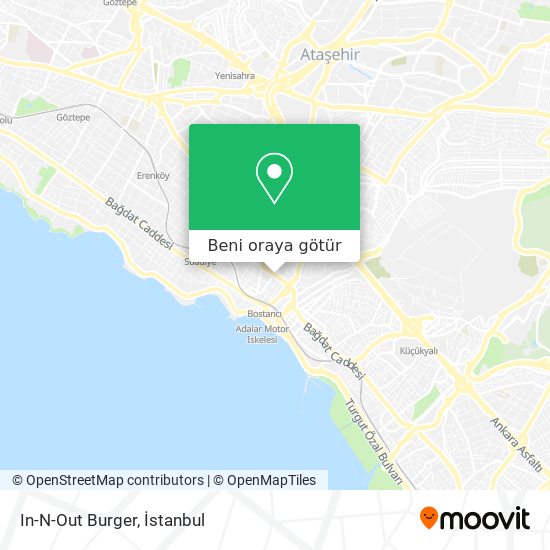 In-N-Out Burger harita