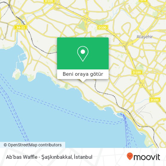 Ab'bas Waffle - Şaşkınbakkal, Bağdat Caddesi 34728 Caddebostan, İstanbul harita