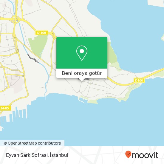 Eyvan Sark Sofrasi, Balaban Caddesi, 1 / B 34315 Ambarlı, İstanbul harita