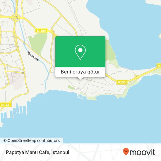 Papatya Mantı Cafe, Balaban Caddesi 34315 Ambarlı, İstanbul harita