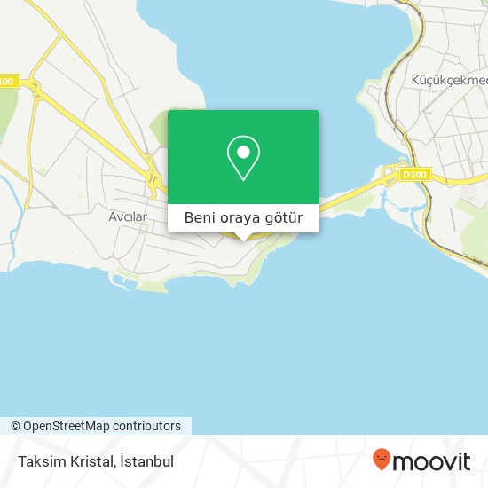 Taksim Kristal, Levent Sokak 34315 Denizköşkler, İstanbul harita