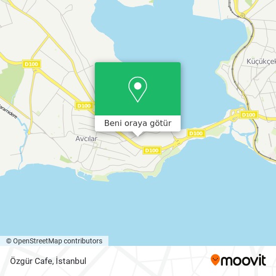 Özgür Cafe harita