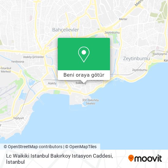 Lc Waikiki Istanbul Bakırkoy Istasyon Caddesi harita