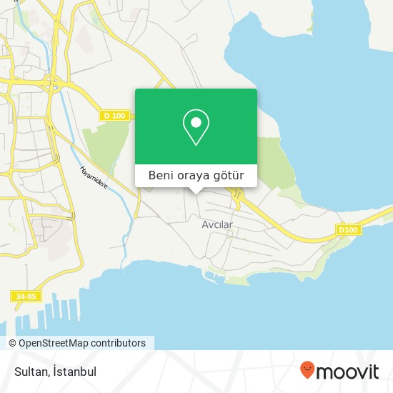 Sultan, Ormanlı Caddesi 34310 Cihangir, Avcılar harita