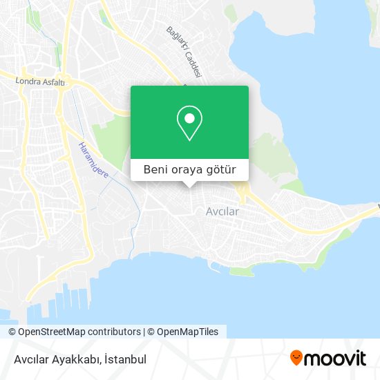 Avcılar Ayakkabı harita