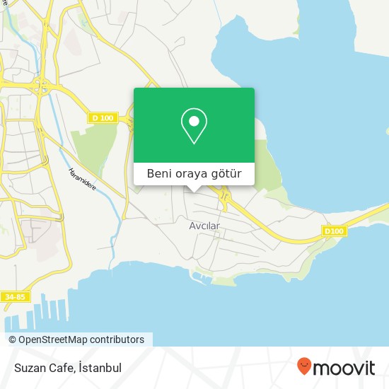 Suzan Cafe, Konak Sokak, 3 34310 Cihangir, İstanbul harita