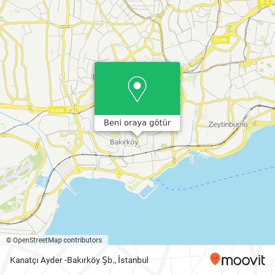 Kanatçı Ayder -Bakırköy Şb., İncirli Caddesi, 30 34145 Kartaltepe, İstanbul harita