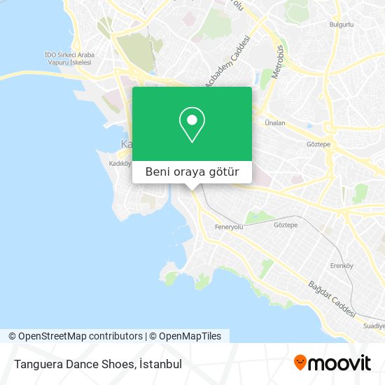 Tanguera Dance Shoes harita