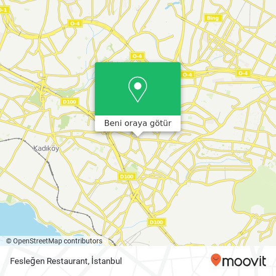 Fesleğen Restaurant, Kayışdağı Caddesi 34750 Küçükbakkalköy, İstanbul harita