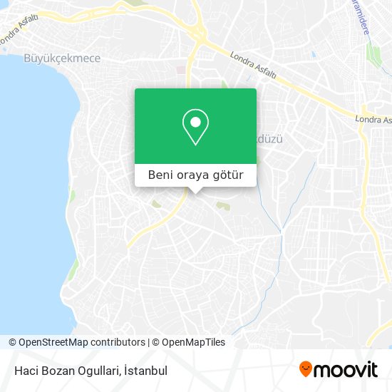 Haci Bozan Ogullari harita