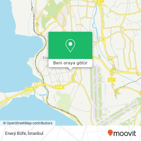 Enerji Büfe, Bağlar Caddesi, 101 34295 Gültepe, Küçükçekmece harita