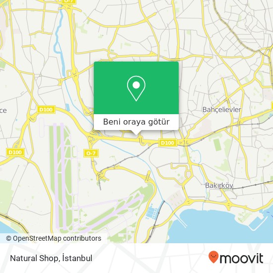 Natural Shop harita