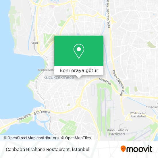 Canbaba Birahane Restaurant harita