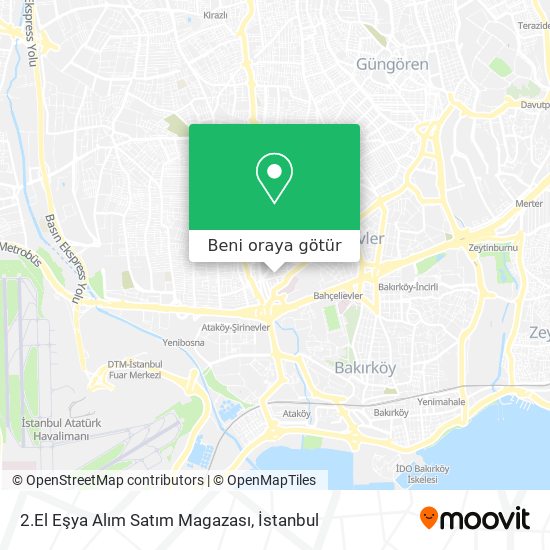 2.El Eşya Alım Satım Magazası harita