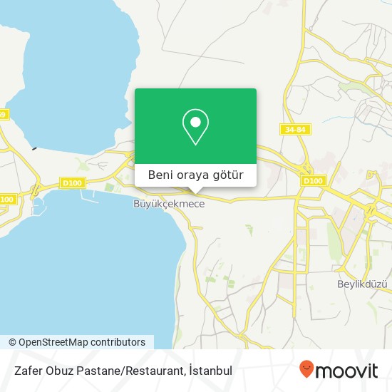 Zafer Obuz Pastane / Restaurant, Turgut Özal Bulvarı, 34 34500 Atatürk, İstanbul harita