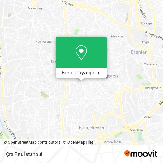 Çıtı Pıtı harita