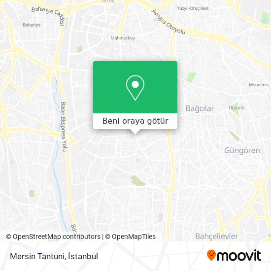 Mersin Tantuni harita