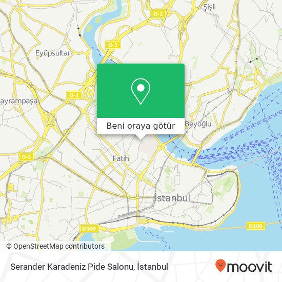 Serander Karadeniz Pide Salonu, Karadeniz Caddesi, 37 34083 Yavuz Sultan Selim, İstanbul harita