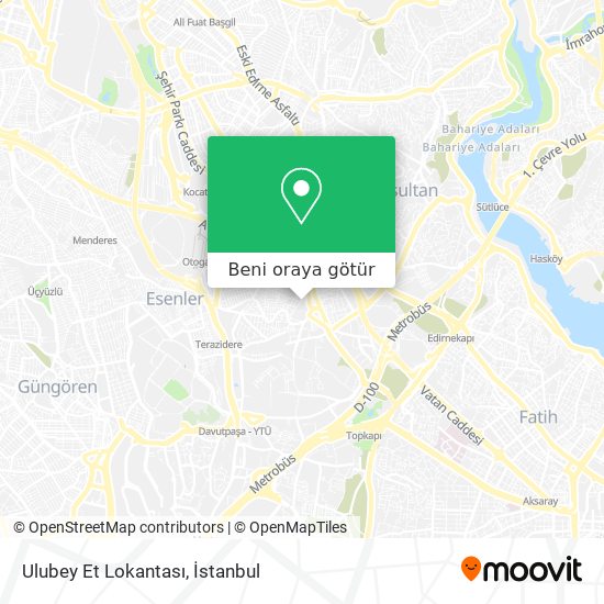 Ulubey Et Lokantası harita