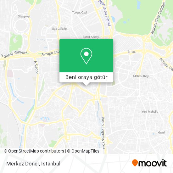 Merkez Döner harita