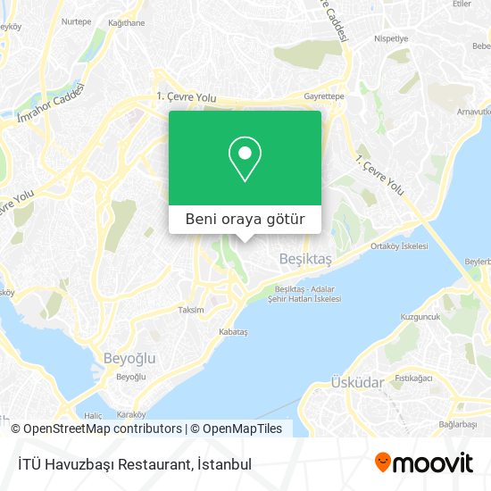 İTÜ Havuzbaşı Restaurant harita