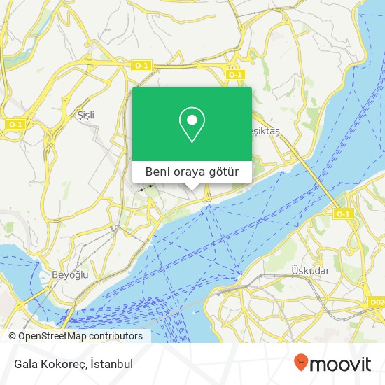 Gala Kokoreç, Ortabahçe Caddesi, 37 34022 Sinanpaşa, İstanbul harita