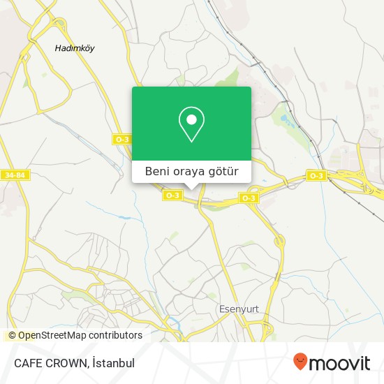CAFE CROWN, Akbatı 34538 Koza, Esenyurt harita