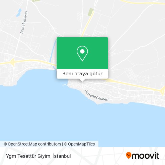 Ygm Tesettür Giyim harita