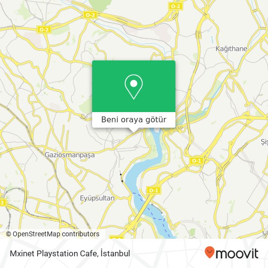 Mxinet Playstation Cafe harita