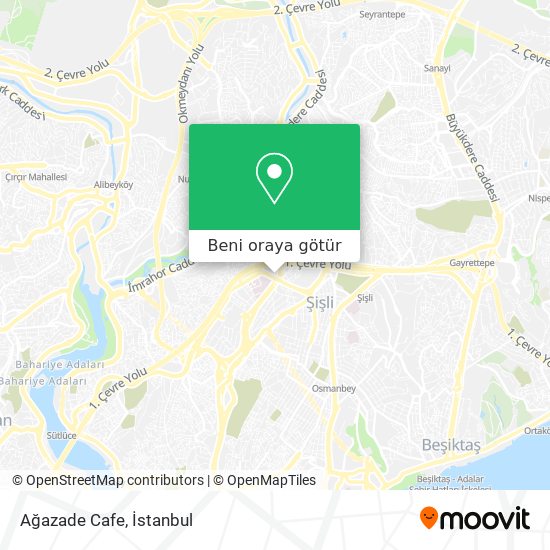 Ağazade Cafe harita