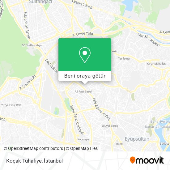 Koçak Tuhafiye harita