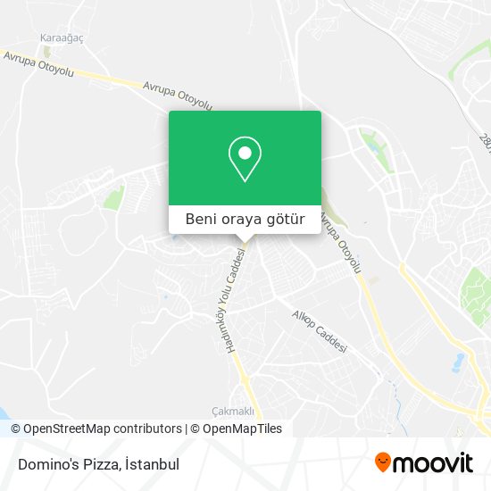 Domino's Pizza harita