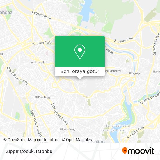 Zıppır Çocuk harita