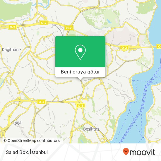 Salad Box, Büyükdere Caddesi, 171 34394 Esentepe, İstanbul harita
