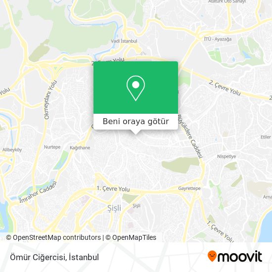 Ömür Ciğercisi harita