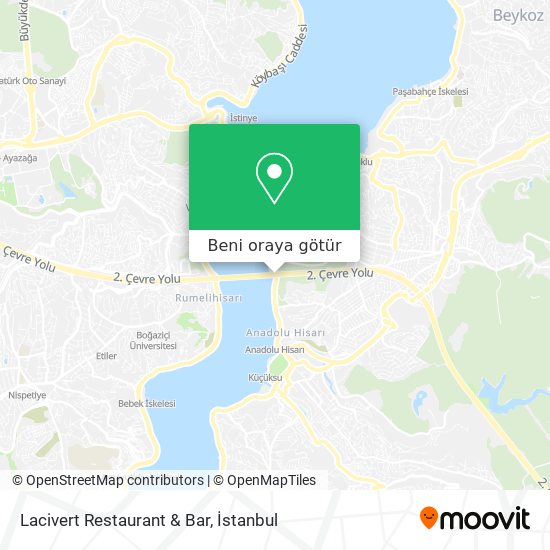 Lacivert Restaurant & Bar harita