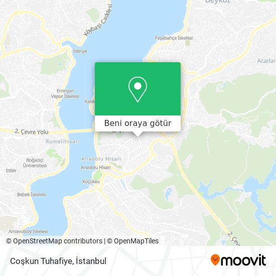 Coşkun Tuhafiye harita