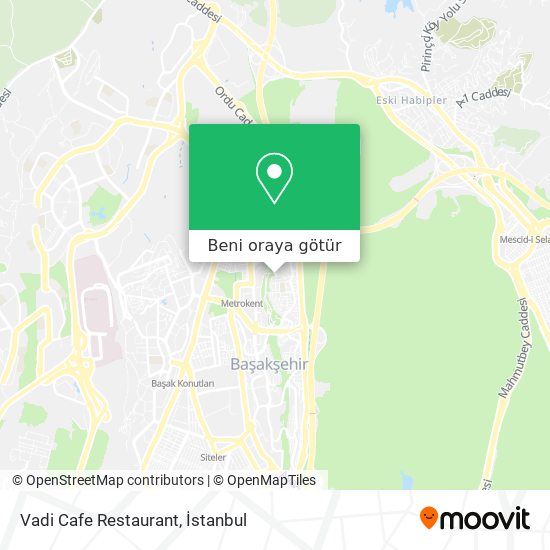 Vadi Cafe Restaurant harita