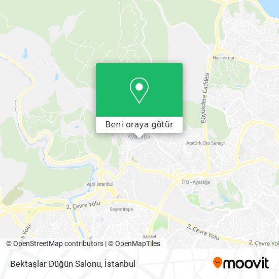 Bektaşlar Düğün Salonu harita