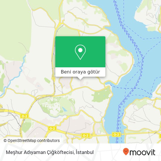 Meşhur Adıyaman Çiğköftecisi, Poligon Caddesi 34460 Poligon, Sarıyer harita