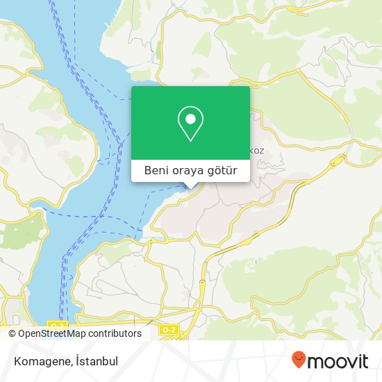 Komagene, 34800 Paşabahçe, Beykoz harita