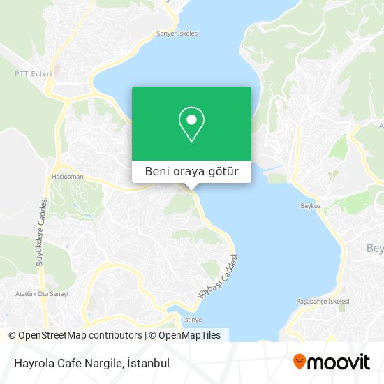 Hayrola Cafe Nargile harita