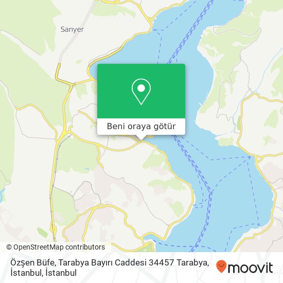 Özşen Büfe, Tarabya Bayırı Caddesi 34457 Tarabya, İstanbul harita