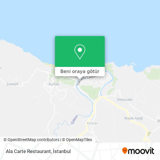 Ala Carte Restaurant harita