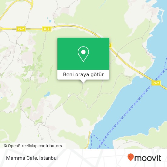 Mamma Cafe, Koç Üniversitesi 34450 Rumelifeneri, Sarıyer harita